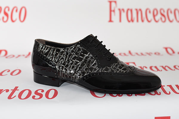 Scarpe da ballo standard e caraibico uomo Mod. VD