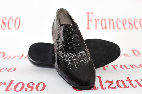 Scarpe da ballo standard e caraibico uomo Mod. VD